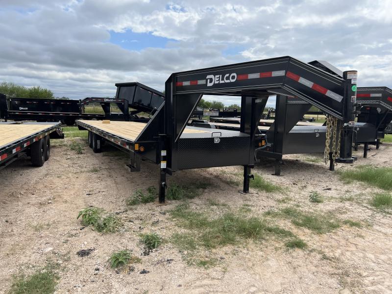 2023 Delco Trailers 102x32ft Flatbed Trailer Non Cdl Brush Country