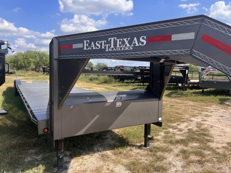 2024 East Texas Trailers 102x40ft Gooseneck Car Hauler Brush Country