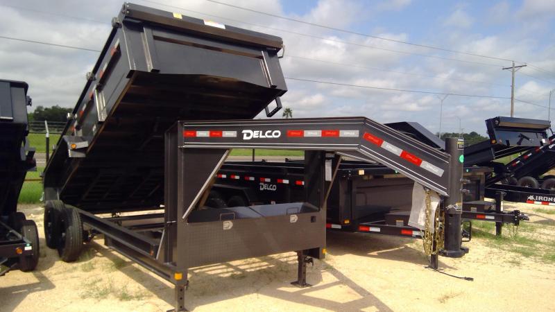 2021 Delco Trailers 16ft Gooseneck Dump Trailer 2021 Delco Trailers 16ft Gooseneck Dump Trailer