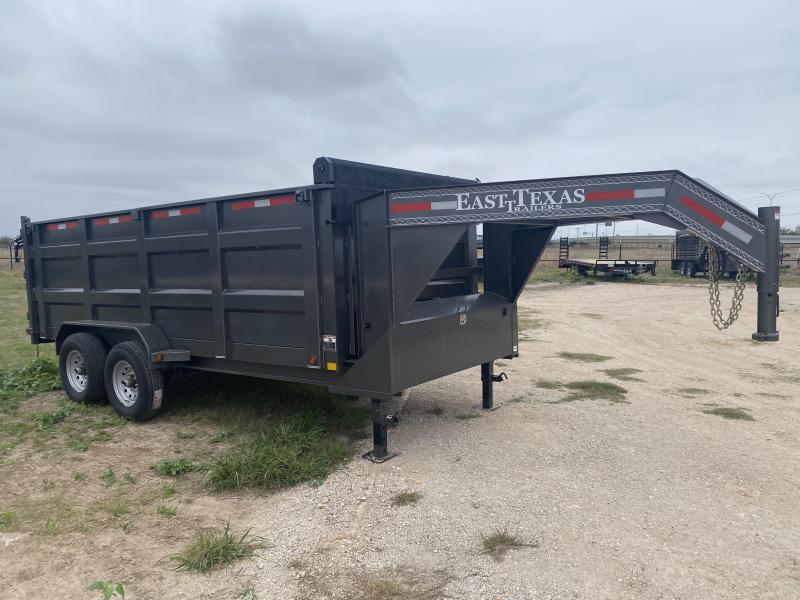 2022 East Texas 83x16ft Gooseneck Dump Trailer 2022 East Texas 83x16ft Gooseneck Dump Trailer