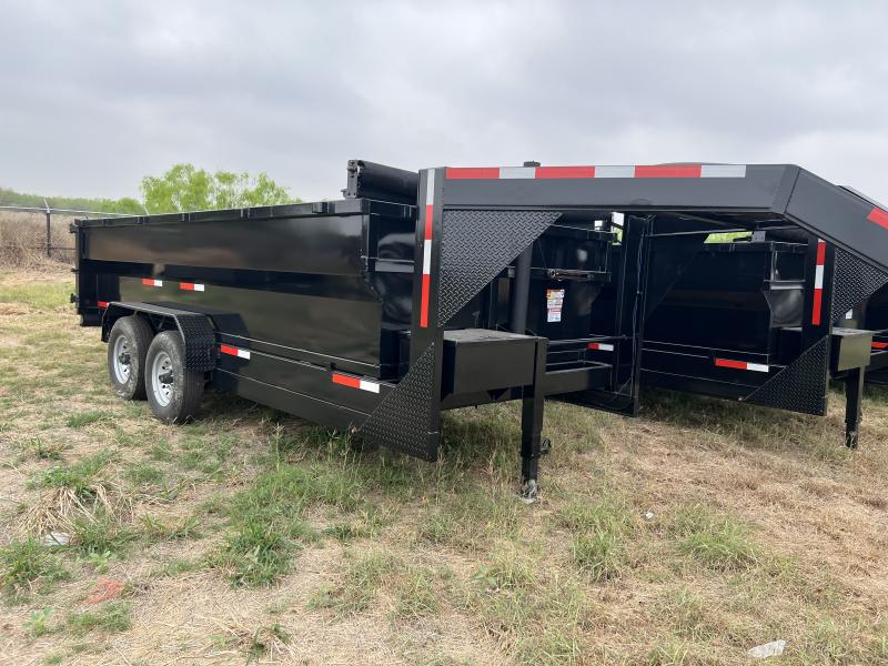 2022 U.S. Built 7x16 Gooseneck Dump Trailer 2022 U.S. Built 7x16 Gooseneck Dump Trailer