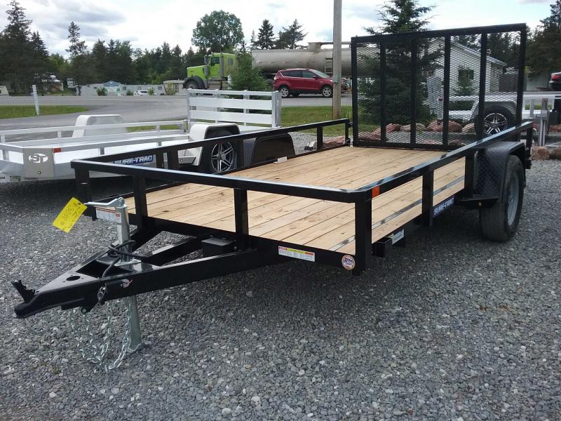 2021 Sure-Trac 7 x 12 Tube Top Utility Trailer 3.5K Br 2021 Sure-Trac 7 x 12 Tube Top Utility Trailer 3.5K Br