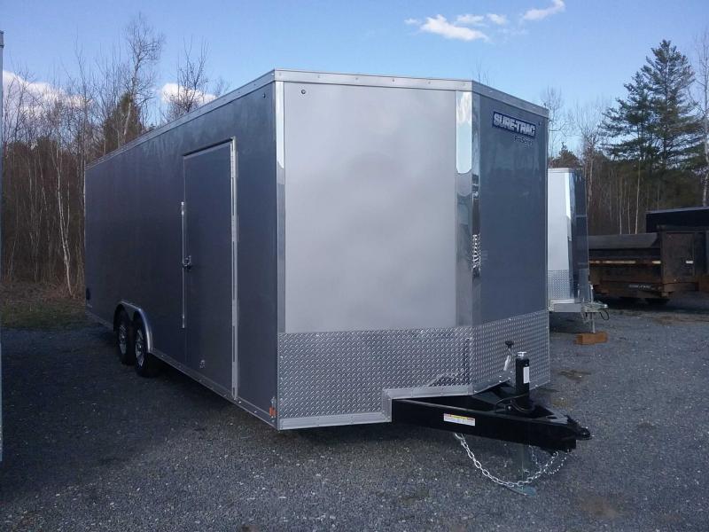 2021 Sure-Trac 8.5 x 24 Pro Series Enclosed Wedge Car H 2021 Sure-Trac 8.5 x 24 Pro Series Enclosed Wedge Car H