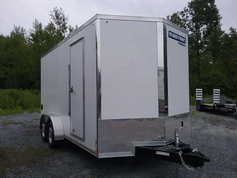 2021 Sure-Trac 7 x 16 Pro Series Enclosed Wedge Cargo T 2021 Sure-Trac 7 x 16 Pro Series Enclosed Wedge Cargo T