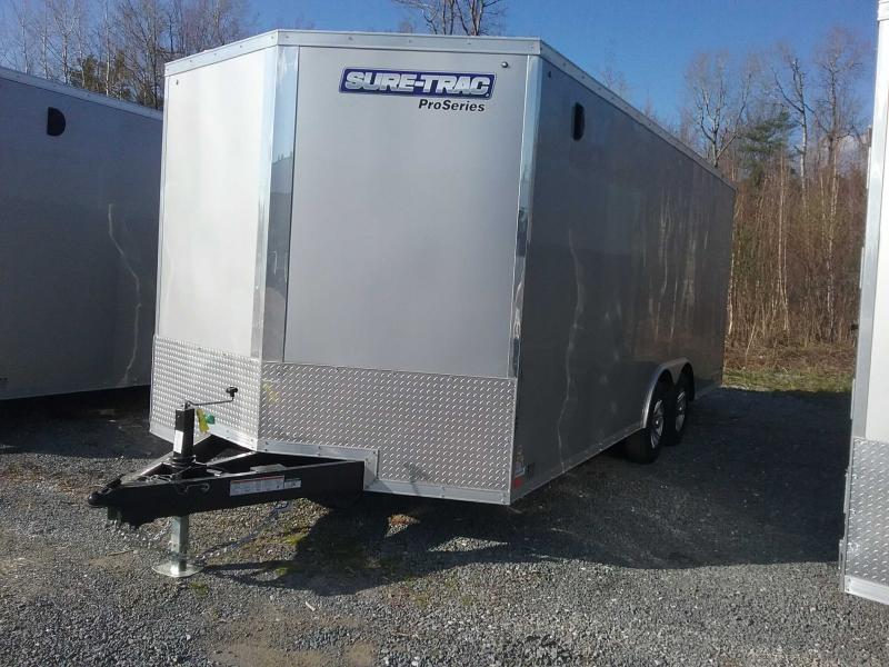 2021 Sure-Trac 8.5 x 20 Pro Series Enclosed Wedge Car H 2021 Sure-Trac 8.5 x 20 Pro Series Enclosed Wedge Car H