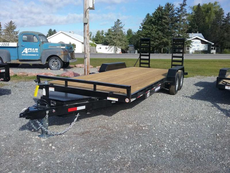 2022 Sure-Trac 7 x 20 (18+2) Equipment Trailer 10K 2022 Sure-Trac 7 x 20 (18+2) Equipment Trailer 10K