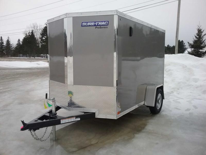 2021 Sure-Trac 6 x 10 Pro Series Enclosed Wedge Cargo T 2021 Sure-Trac 6 x 10 Pro Series Enclosed Wedge Cargo T