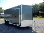 2026 E-Z Hauler 7x16 7K Aluminum Enclosed Cargo w/Double Barn Doors