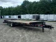 2023 Felling 8.5x20+5 16K Deckover Equipment Trailer w/HD Fold-Flat Wedge Ramps, HD D-Rings, Fron