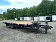 2026 Southland 8.5x20 15K Deckover Equipment Trailer w/Slide-In Ramps, Spare Tire & Mount