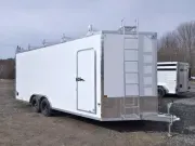 2026 E-Z Hauler 8.5x20 7K Aluminum Enclosed Cargo w/Ultimate Contractor Package, Extra Height, Barn 