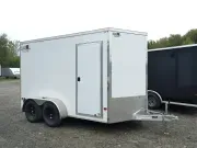 2025 DuraBull 7x12 7K Aluminum Enclosed Cargo w/Extra Height, Spring Assist Rear Ramp