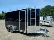 2026 DuraBull 7x14 7K Aluminum Enclosed Cargo w/Contractor Package, Barn Doors