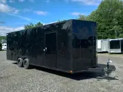 2027 ITI Cargo 8.5x24 10K Enclosed Cargo w/Blackout Package, Spring Assist Rear Ramp