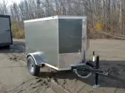 2026 Covered Wagon 4x6 Enclosed Cargo w/Rear Swing Door