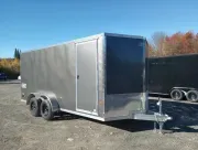 2027 E-Z Hauler 7x16 7K Aluminum Enclosed Cargo w/Spring Assist Ramp