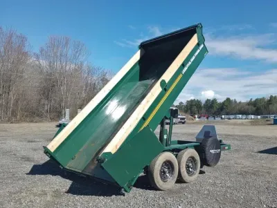 2026 Southland 7x14 15K Hydraulic Dump w/Tarp Kit, Ramps, Spare Tire & Mount