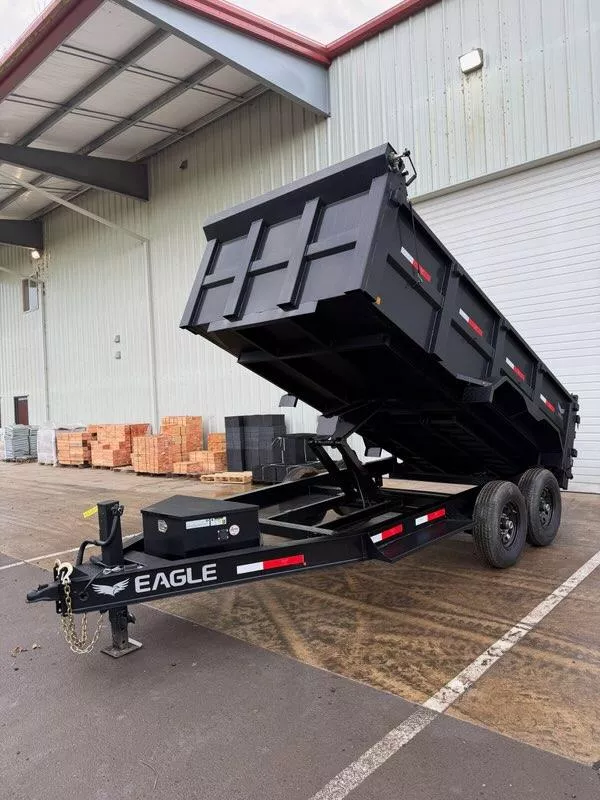 2026 Eagle Trailers 7' x 14' Raptor Series 14K Dump Trailer