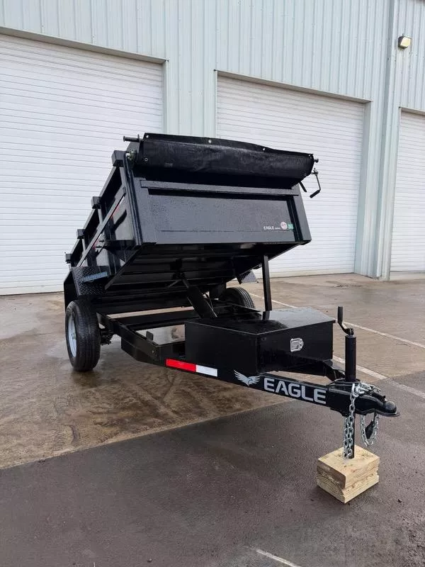 2026 Eagle 5' x 8' Heavy Duty Dump Trailer