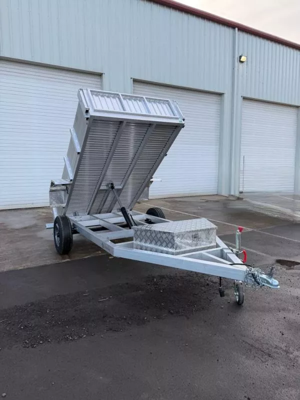 2026 Eagle 5' x 10' Aluminum Dump Trailer