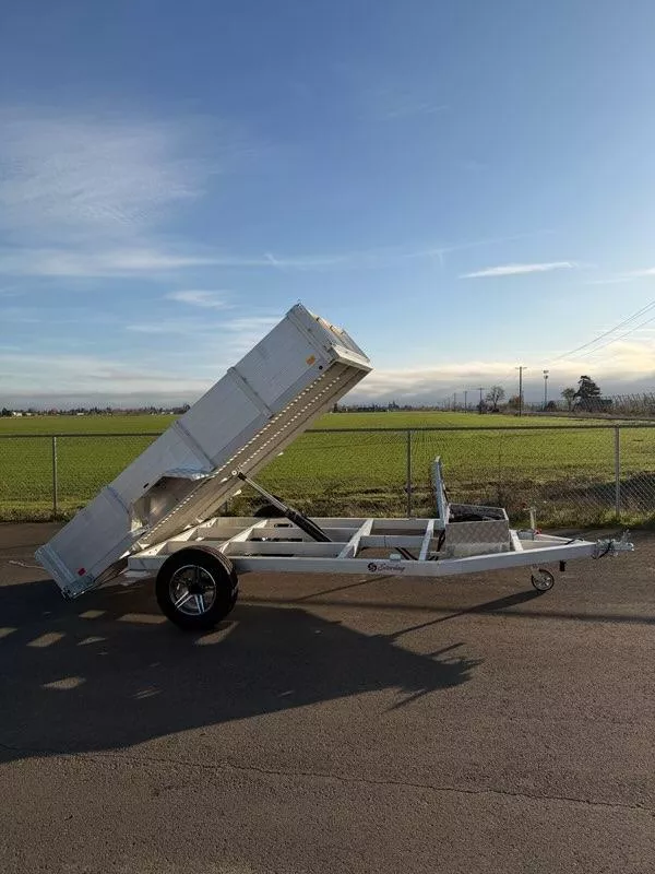 2026 Eagle Trailer 6' x 10' Aluminum Dump Trailer