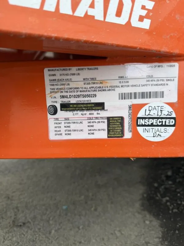 new Dump Trailers Liberty  for sale, in Gervais, OR Thumbnail 7