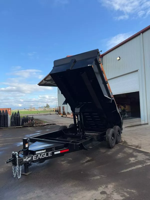 2026 Eagle 7' x 14; Venture Pro 14K Dump Trailer