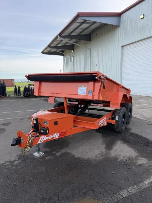 2026 Liberty LD7K72X10C5 6' x 10' Dump Trailer