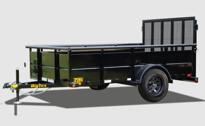 Big Tex 35sa Single Axle Utility Trailer In Gervais Or Trailer Trader
