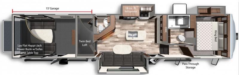 new Toy Haulers Dutchmen RV Voltage Triton for sale, in Ormond Beach, FL Thumbnail 6