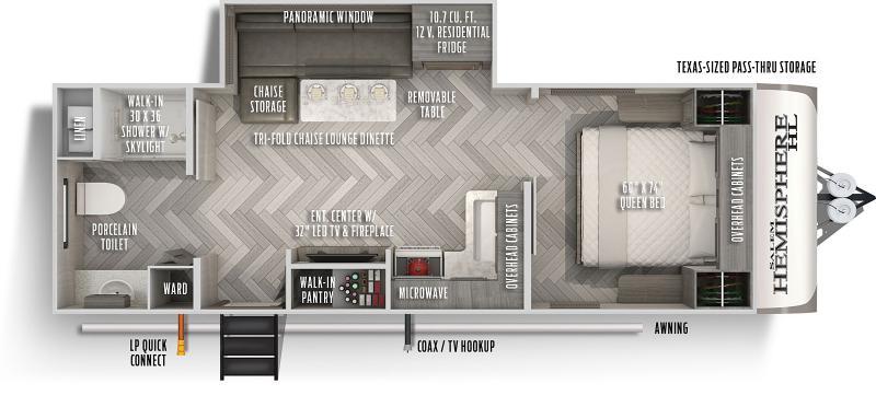 new Travel Trailers Forest River Salem Hemisphere Hyper-Lyte for sale, in Palm Bay, FL Thumbnail 2