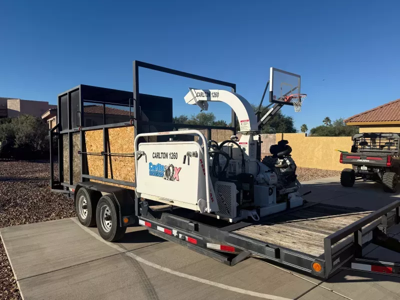 20' Wood Chipping Trailer