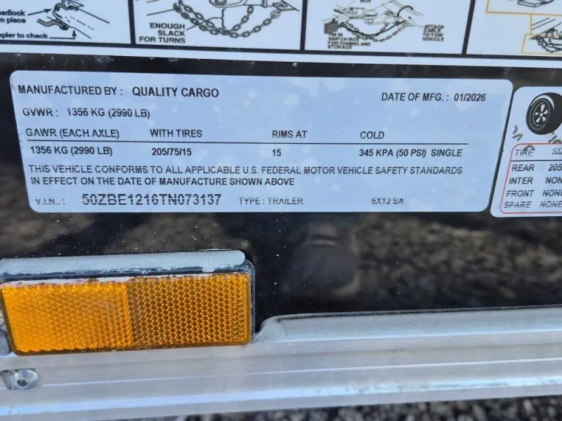 new Cargo (Enclosed) Trailers Quality Cargo  for sale, in Lumberton, NC Thumbnail 7