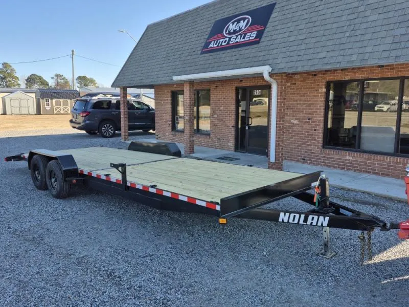 2026 Nolan 7 X 24 10K Car Hauler 