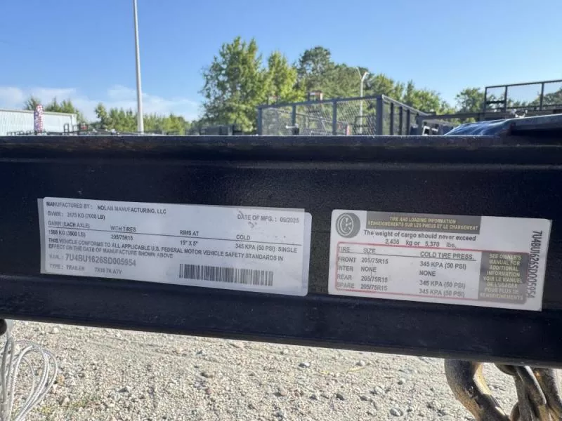 new Other Trailers Nolan Manufacturing  for sale, in Lumberton, NC Thumbnail 11