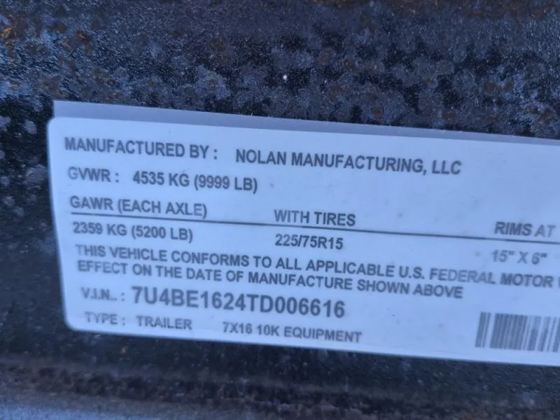 new Other Trailers Nolan Manufacturing  for sale, in Lumberton, NC Thumbnail 6