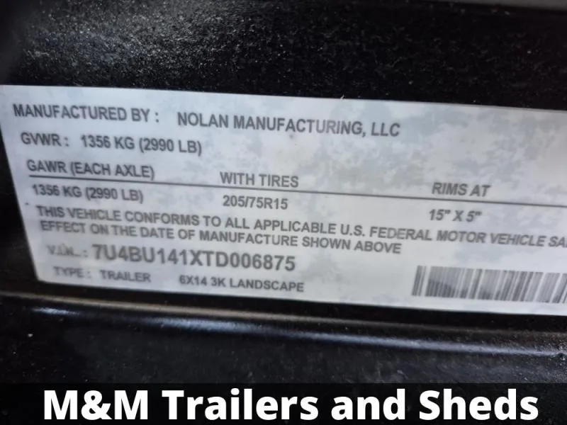 new Other Trailers Nolan Manufacturing  for sale, in Lumberton, NC Thumbnail 6