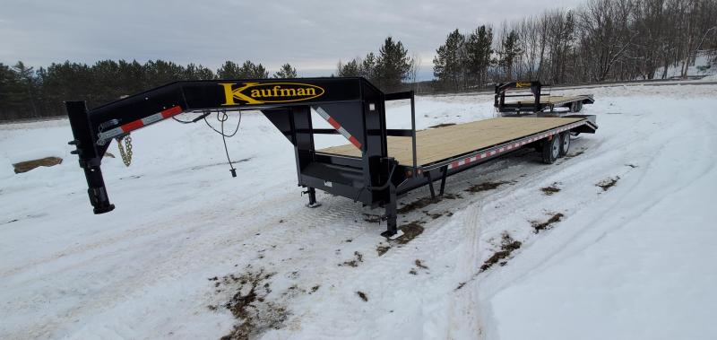 2021 Kaufman Trailers 31' Deckover Gooseneck Deluxe 18k GVW Equipment Trailer 2021 Kaufman Trailers 31' Deckover Gooseneck Deluxe 18k GVW Equipment Trailer