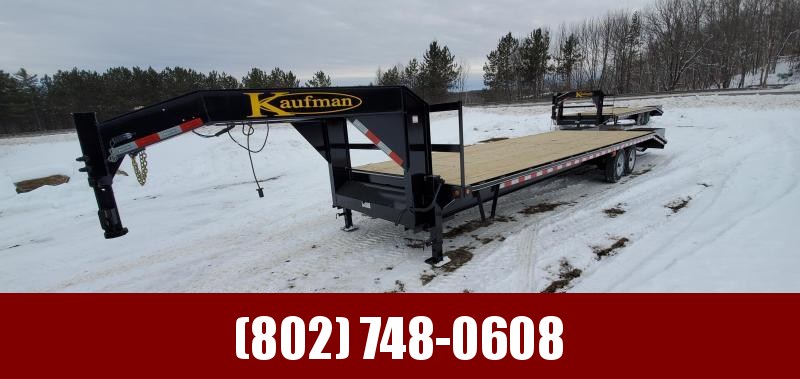 2021 Kaufman Trailers 31' Deckover Gooseneck Deluxe 18k GVW Equipment Trailer 2021 Kaufman Trailers 31' Deckover Gooseneck Deluxe 18k GVW Equipment Trailer