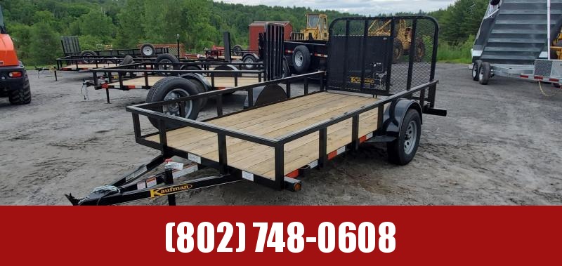 2022 Kaufman Trailers Deluxe 6.5X12 Utility Trailer 2022 Kaufman Trailers Deluxe 6.5X12 Utility Trailer