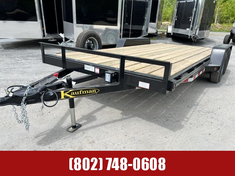2022 Kaufman Deluxe 82 X 18 7K GVW Car Hauler 2022 Kaufman Deluxe 82 X 18 7K GVW Car Hauler