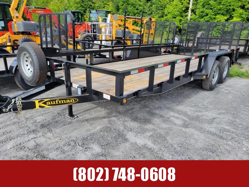 2021 Kaufman Trailers 20' 10K GVW Tandem Axle Mowing Trailer Landscape Trailer 2021 Kaufman Trailers 20' 10K GVW Tandem Axle Mowing Trailer Landscape Trailer