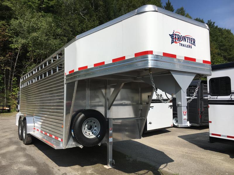 new Stock / Stock Combo Trailers Frontier Trailers  for sale, in Danville, VT Thumbnail 2