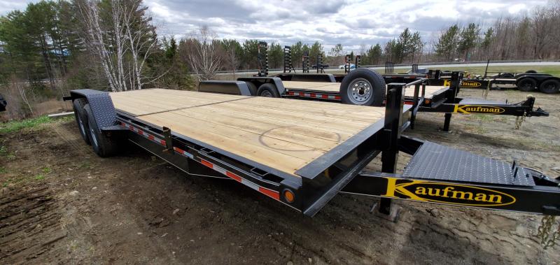 2021 Kaufman 15k GVW Tilt Deck Equipment Trailer 22' 2021 Kaufman 15k GVW Tilt Deck Equipment Trailer 22'