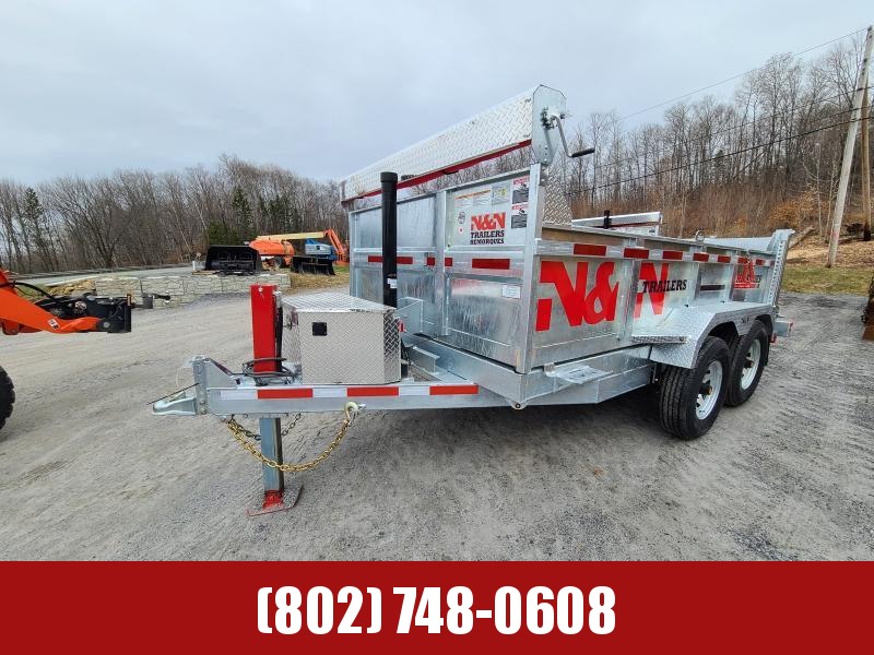 2022 N&N HD DUMP TRAILER 7X12 14KGVW Galv. 2022 N&N HD DUMP TRAILER 7X12 14KGVW Galv.