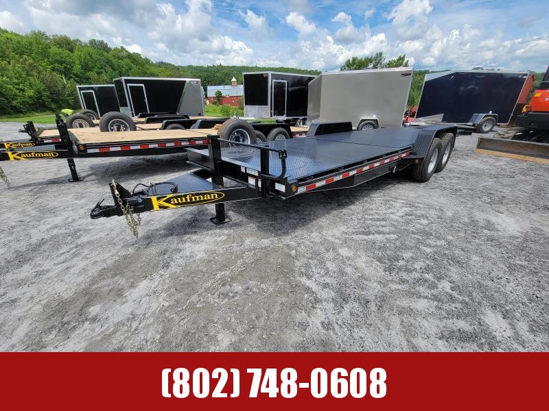 2021 Kaufman 7x22 15k GVW Steel Deck Split Tilt 2021 Kaufman 7x22 15k GVW Steel Deck Split Tilt
