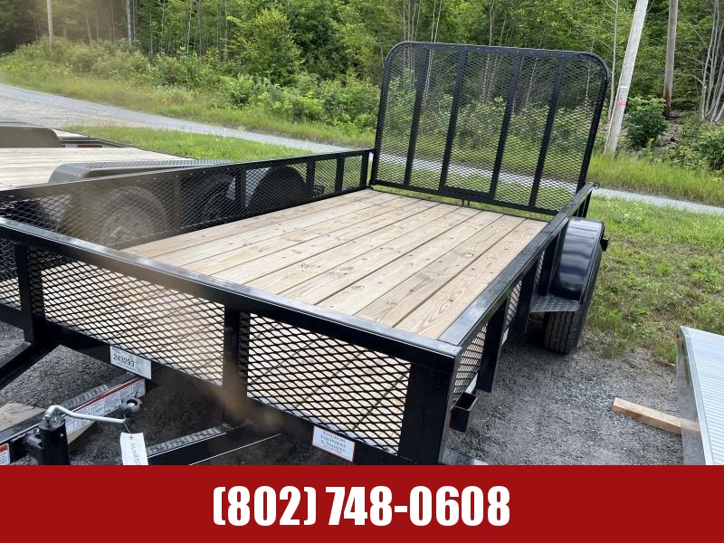 2022 Kaufman deluxe Wood Floor, Mesh Side Utility 6.5X12 2022 Kaufman deluxe Wood Floor, Mesh Side Utility 6.5X12