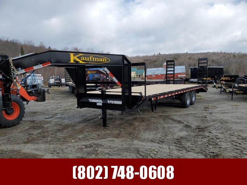 2021 Kaufman Trailers 29' Deckover Gooseneck Deluxe 17k GVW Equipment Trailer 2021 Kaufman Trailers 29' Deckover Gooseneck Deluxe 17k GVW Equipment Trailer