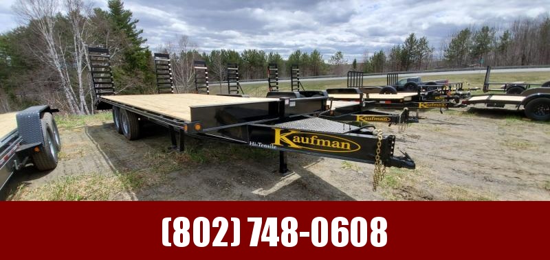 2021 Kaufman Trailers 8x24 Deckover Equipment Trailer 16000GVW 2021 Kaufman Trailers 8x24 Deckover Equipment Trailer 16000GVW