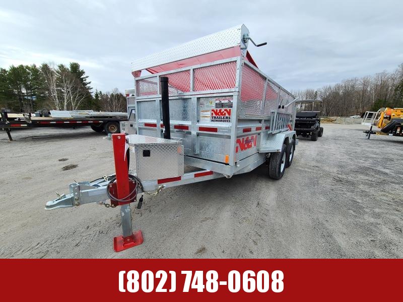 N&N INNO DUMP TRAILER 6x12 10k GVW Dump Galv N&N INNO DUMP TRAILER 6x12 10k GVW Dump Galv